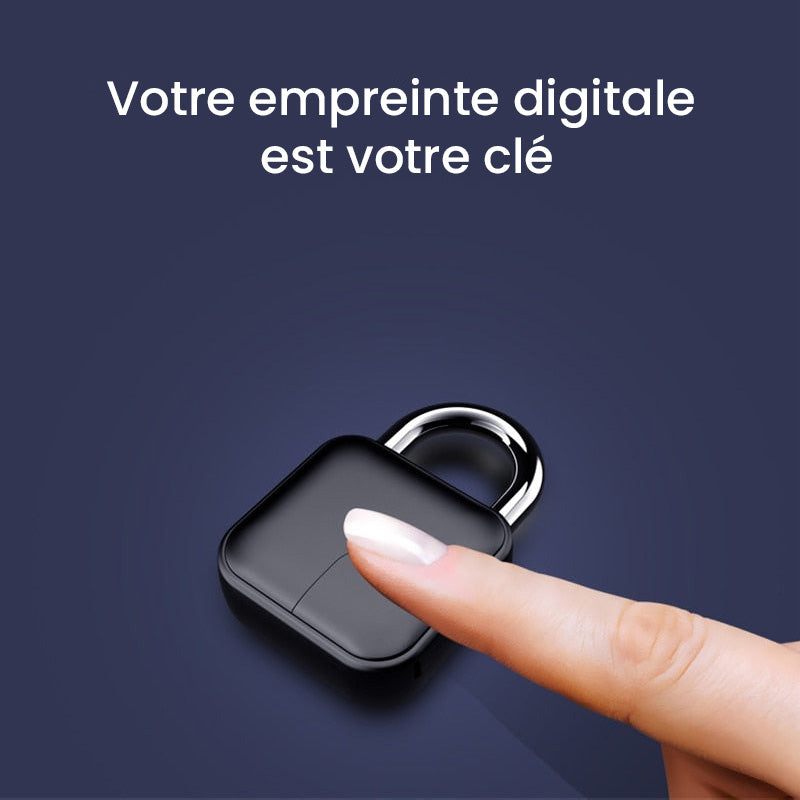 Cadenas à empreinte digitale