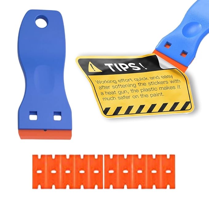 Grattoir à lame de rasoir en plastique VEVOR