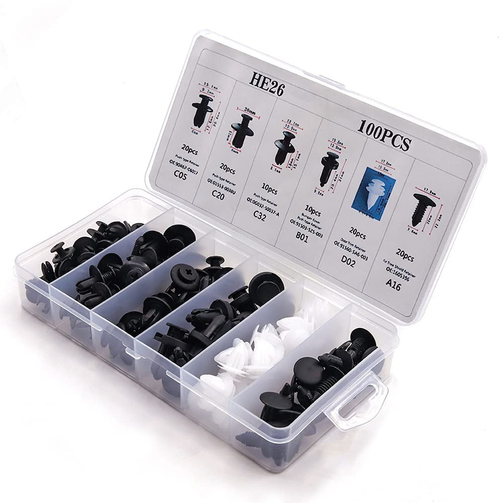 Kit d'attaches à clips