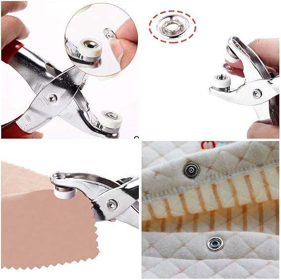 Kit des Boutons avec Pince de Fixation