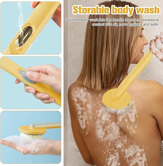 Brosse de Dos avec Distributeur de Savon