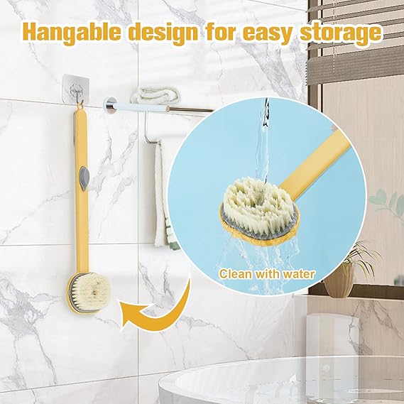 Brosse de Dos avec Distributeur de Savon
