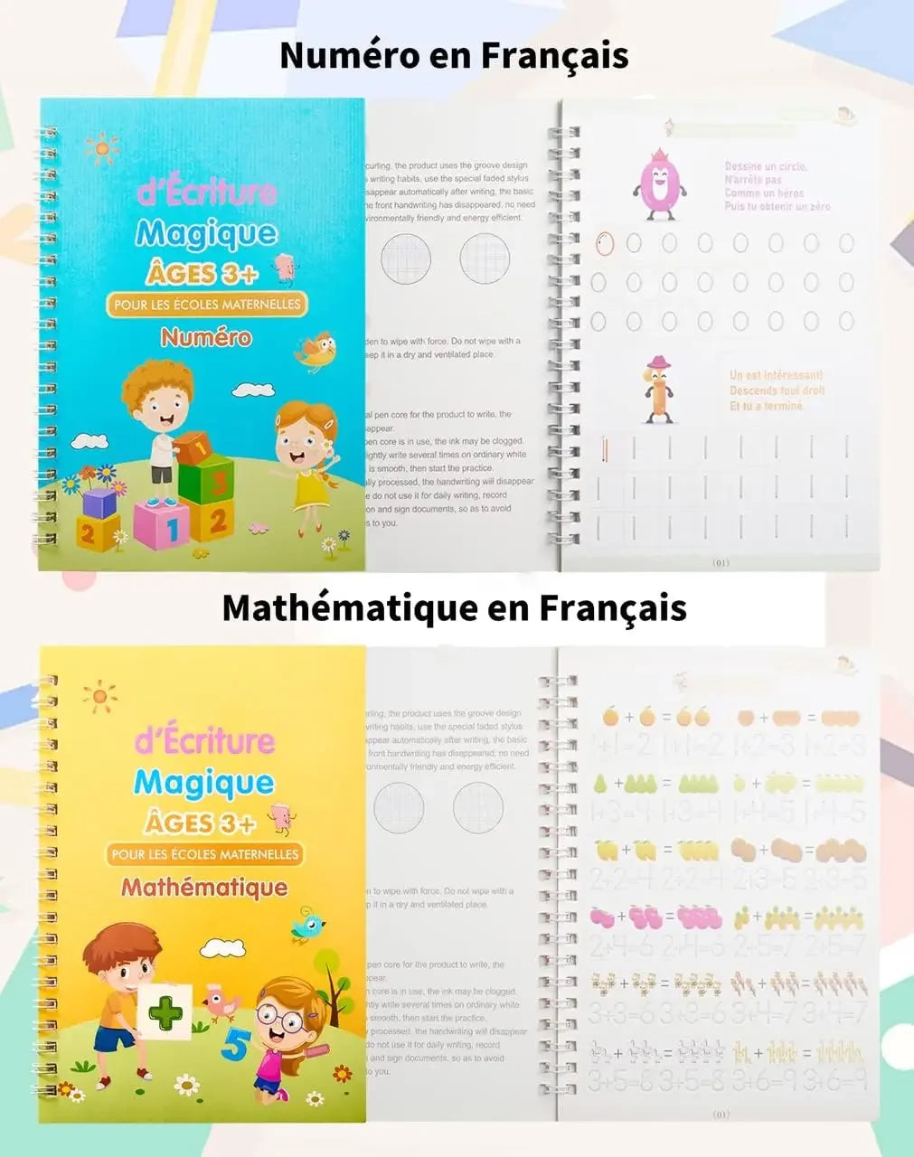 4 Cahiers Magiques de Pratique Réutilisable