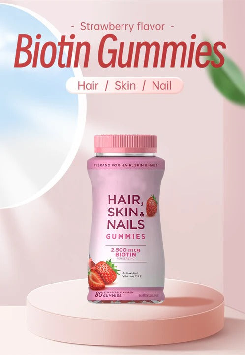 Gommes Beauté au Biotin