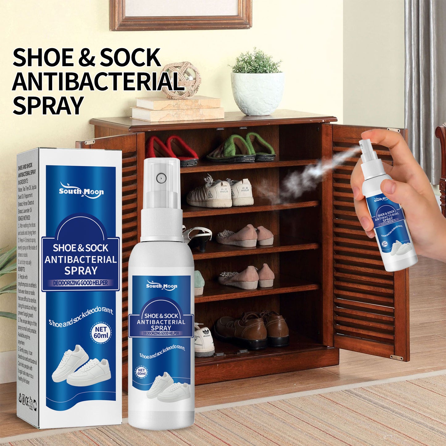 Spray Déodorant pour les Pieds