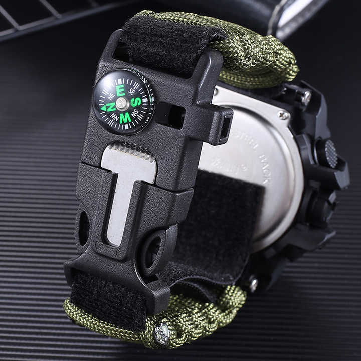 Montre Tactique Multifonctionnelle