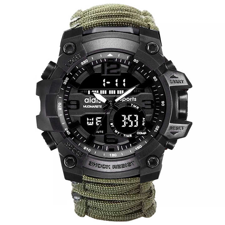 Montre Tactique Multifonctionnelle