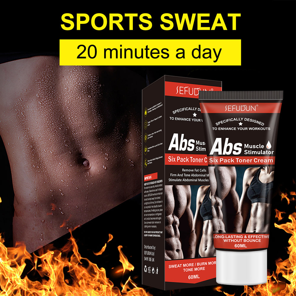 Crème Simulateur d'Abdos 6 Pack