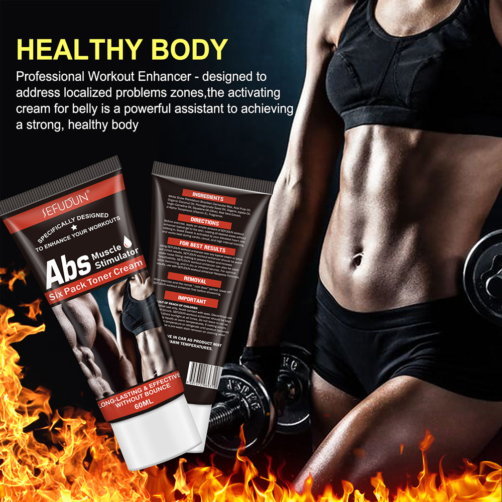 Crème Simulateur d'Abdos 6 Pack