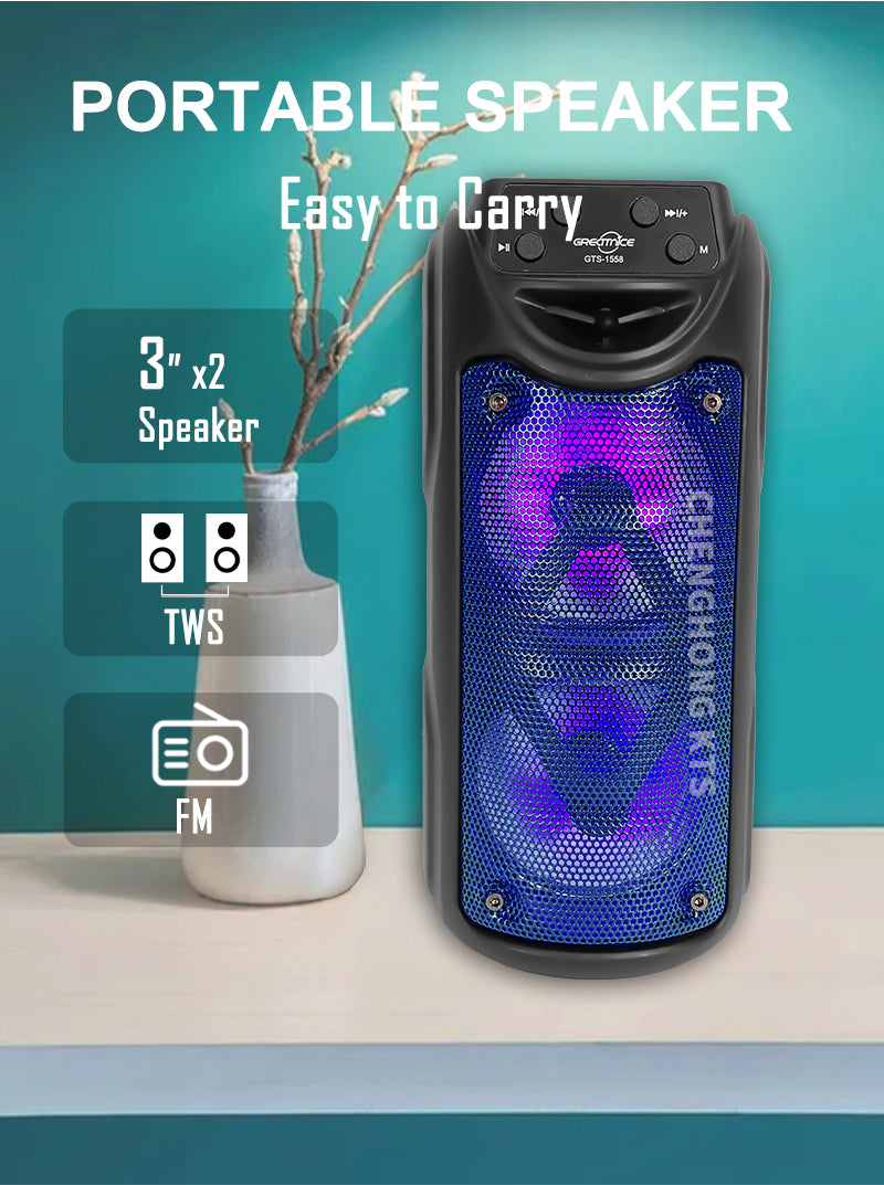 đ¶ Enceinte Bluetooth Portable TWS sans fil