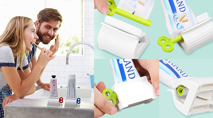 Presse-Dentifrice Roulant