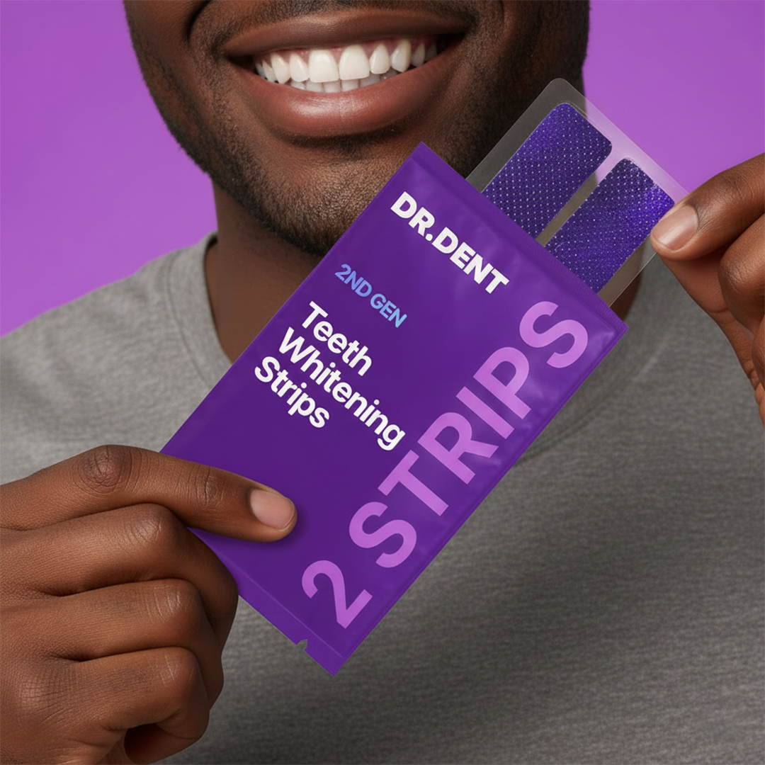 Bandes Blanchissantes Violettes – Souriez Plus Blanc, Sans Sensibilité