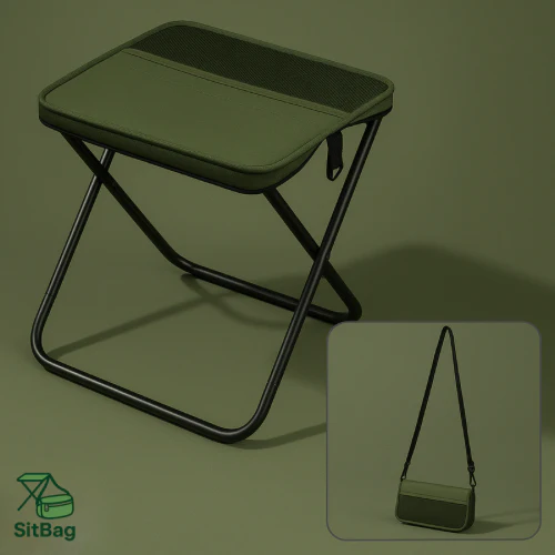 SitBag 2 en 1 – Le siège invisible ultra-compact