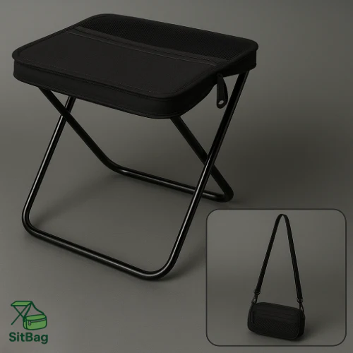 SitBag 2 en 1 – Le siège invisible ultra-compact