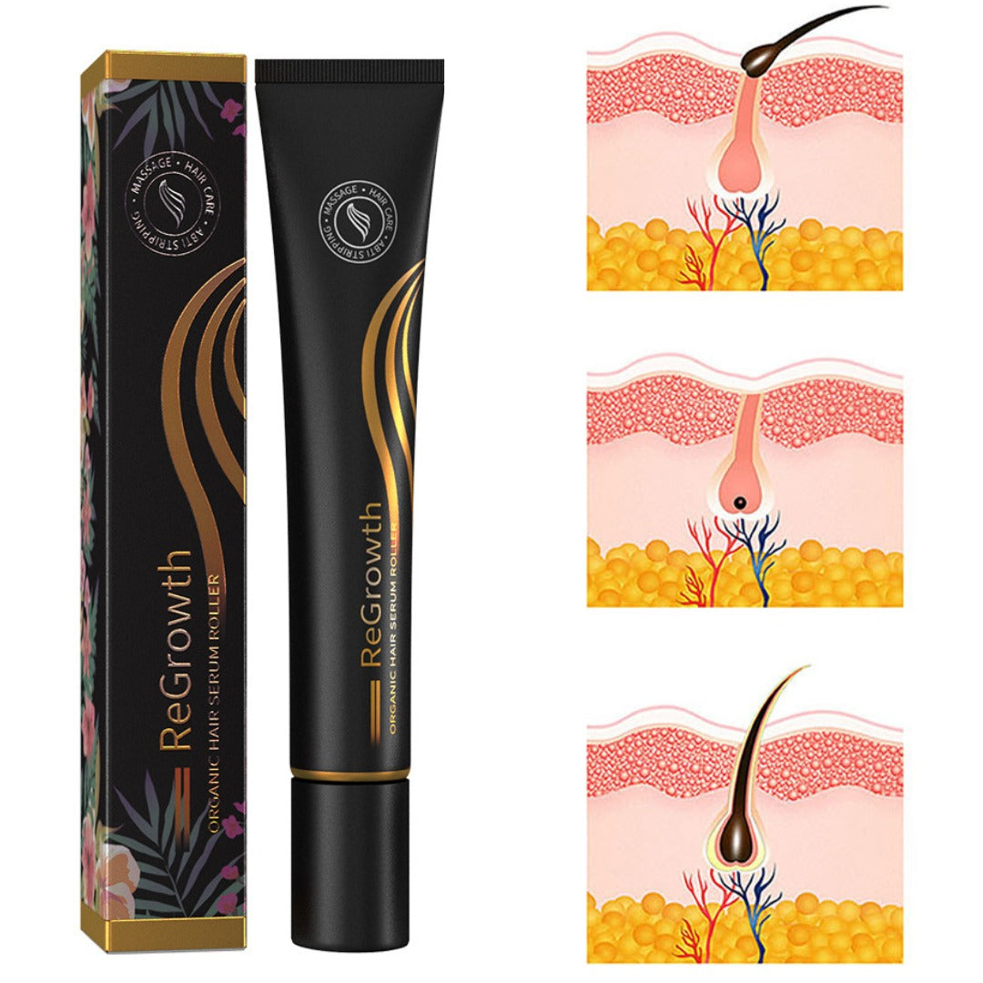 Sérum Capillaire Bio avec Applicateur Roller