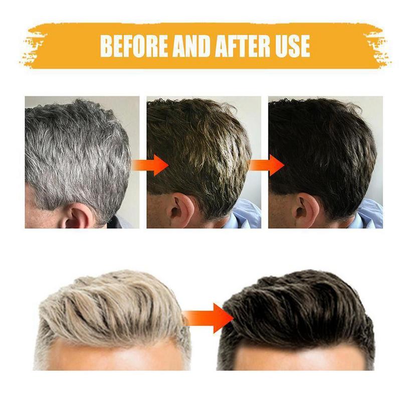 Barre de Shampooing Assombrissante pour Cheveux Gris