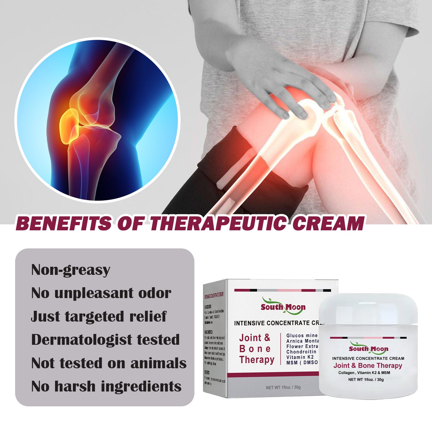 Crème Anti-Douleur South Moon