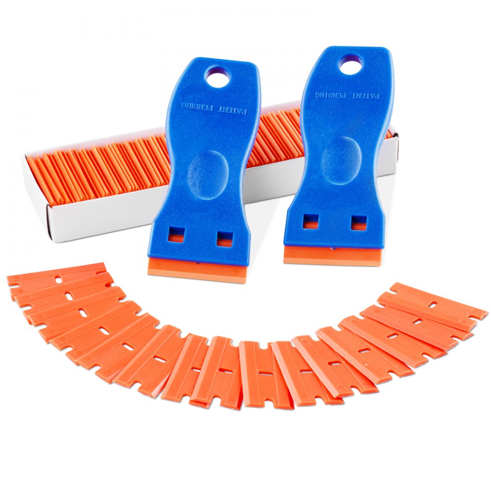 Grattoir à lame de rasoir en plastique VEVOR