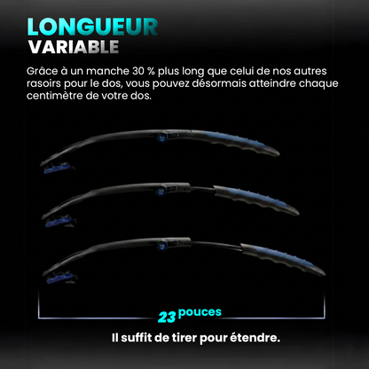 BakBlade 3.0 Rasoir de dos