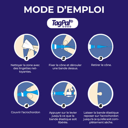 TagPal - Le kit anti-excroissances sans douleur