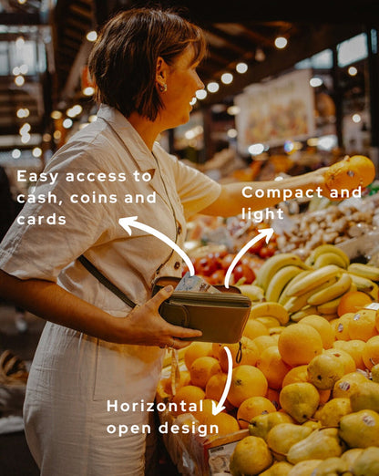 Le Portefeuille Bandoulière Original