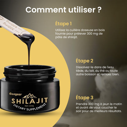Shilajit Gold de l’Himalaya – Énergie, Esprit, Force