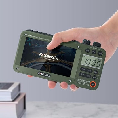 Radio Vidéo 3-en-1 Bluetooth