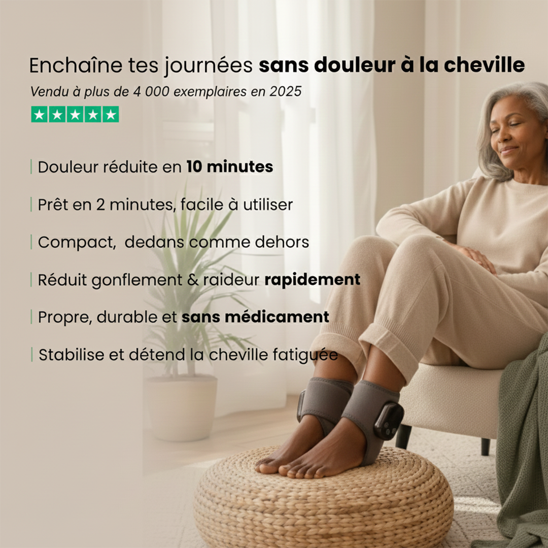 EMSense™ – Massager de Pieds Triple Thérapie