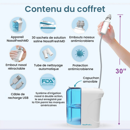 Nez Clair – Dispositif de Décongestion Nasale