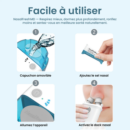 Nez Clair – Dispositif de Décongestion Nasale