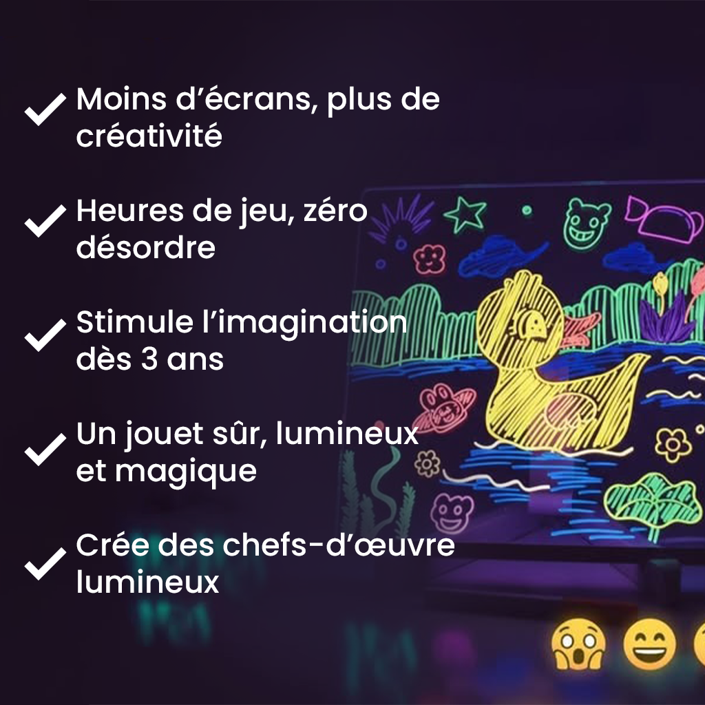 LUMILITE | Tableau Lumineux Magique Pour Enfants