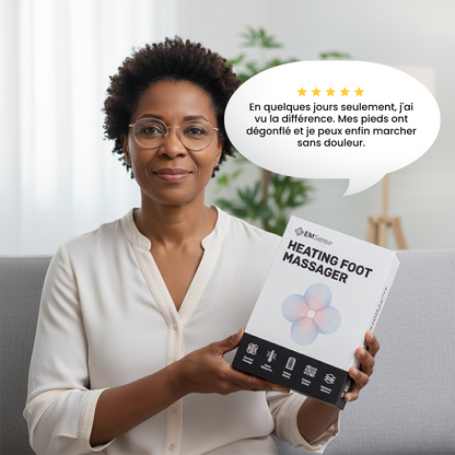 EMSense™ – Massager de Pieds Triple Thérapie