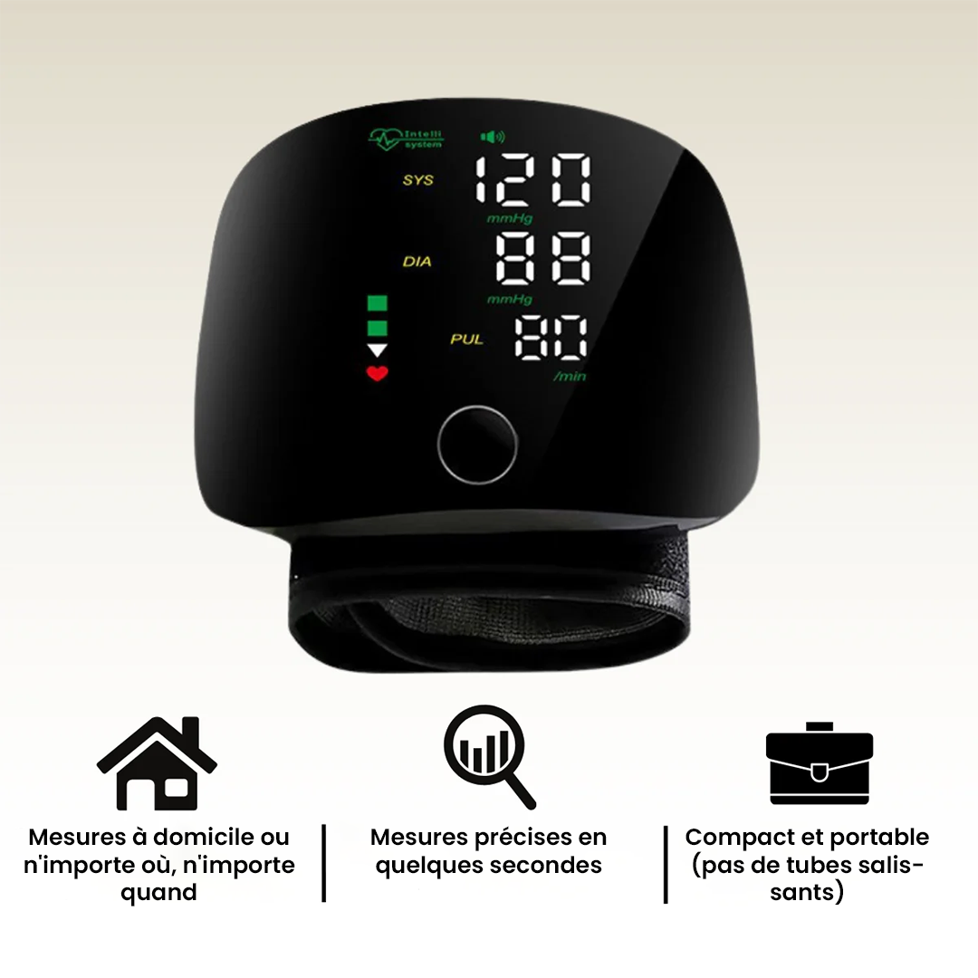 Tensiomètre Intelligent au Poignet
