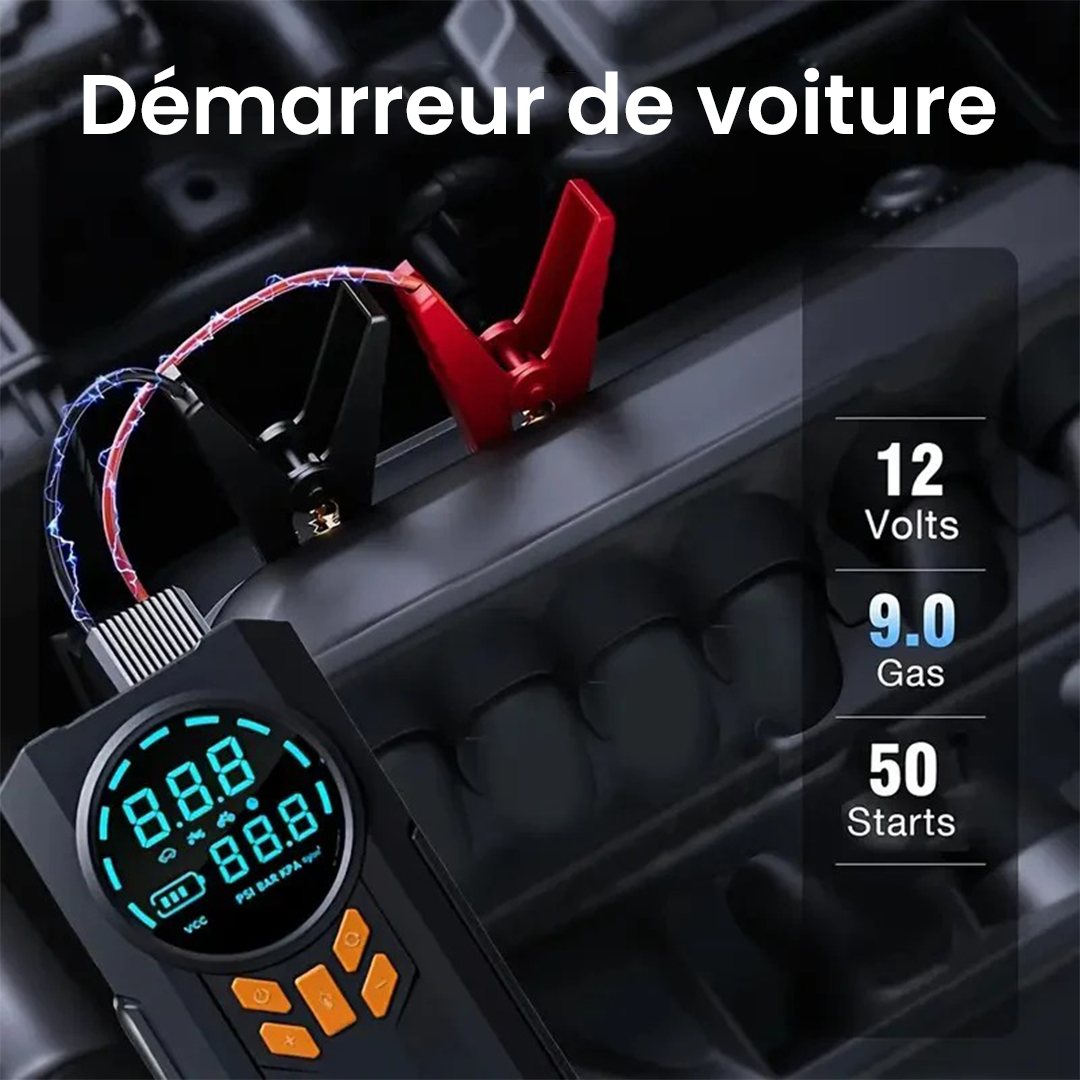 Démarreur de Voiture 4-en-1