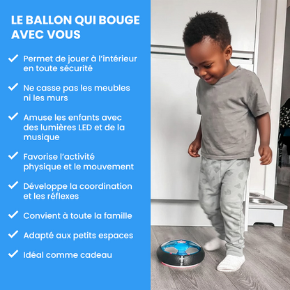LED Hover Football – Ballon Flottant à LED pour Jeux Indoor & Outdoor