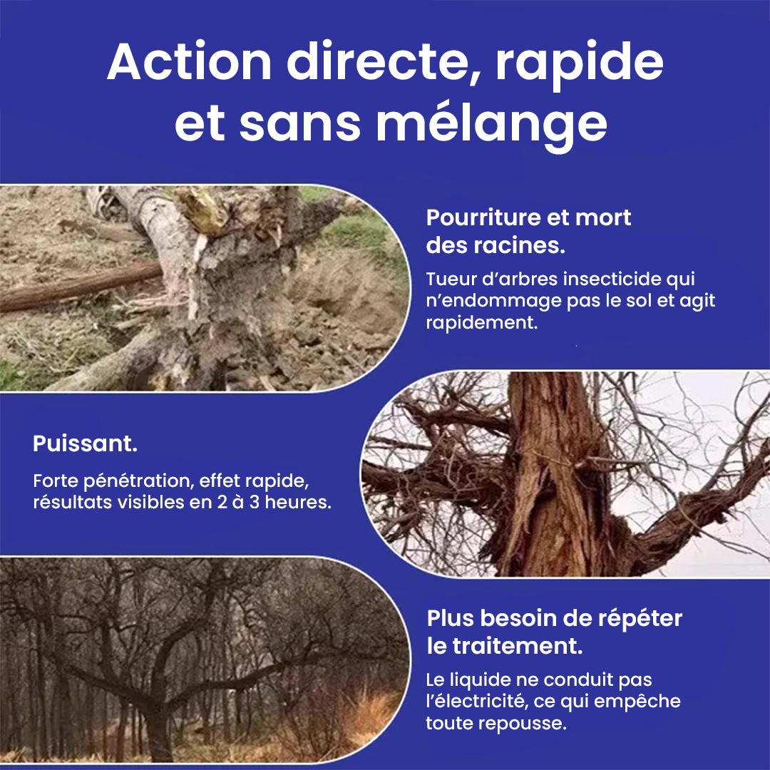TUEUR D’ARBRES – Herbicide Puissant Aleronix