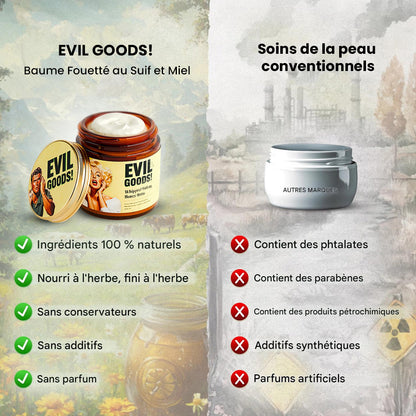 Baume au Suif tout -en-1 – Anti-acné, anti-rides, hydratation longue durée
