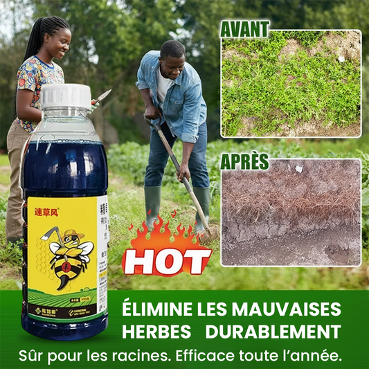 HerbiClean™ – Désherbant Professionnel à Action Rapide
