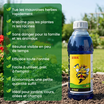 HerbiClean™ – Désherbant Professionnel à Action Rapide