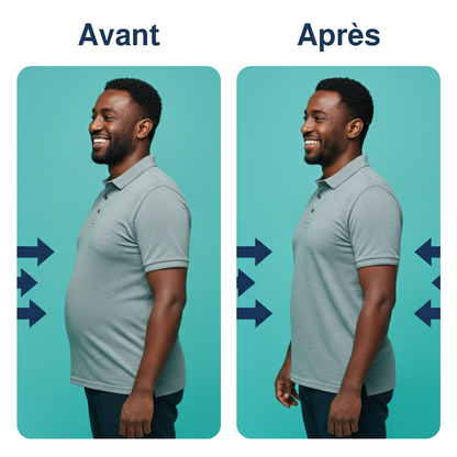 Slim ’N Lift – Maillot Gainant et Tonifiant pour Homme