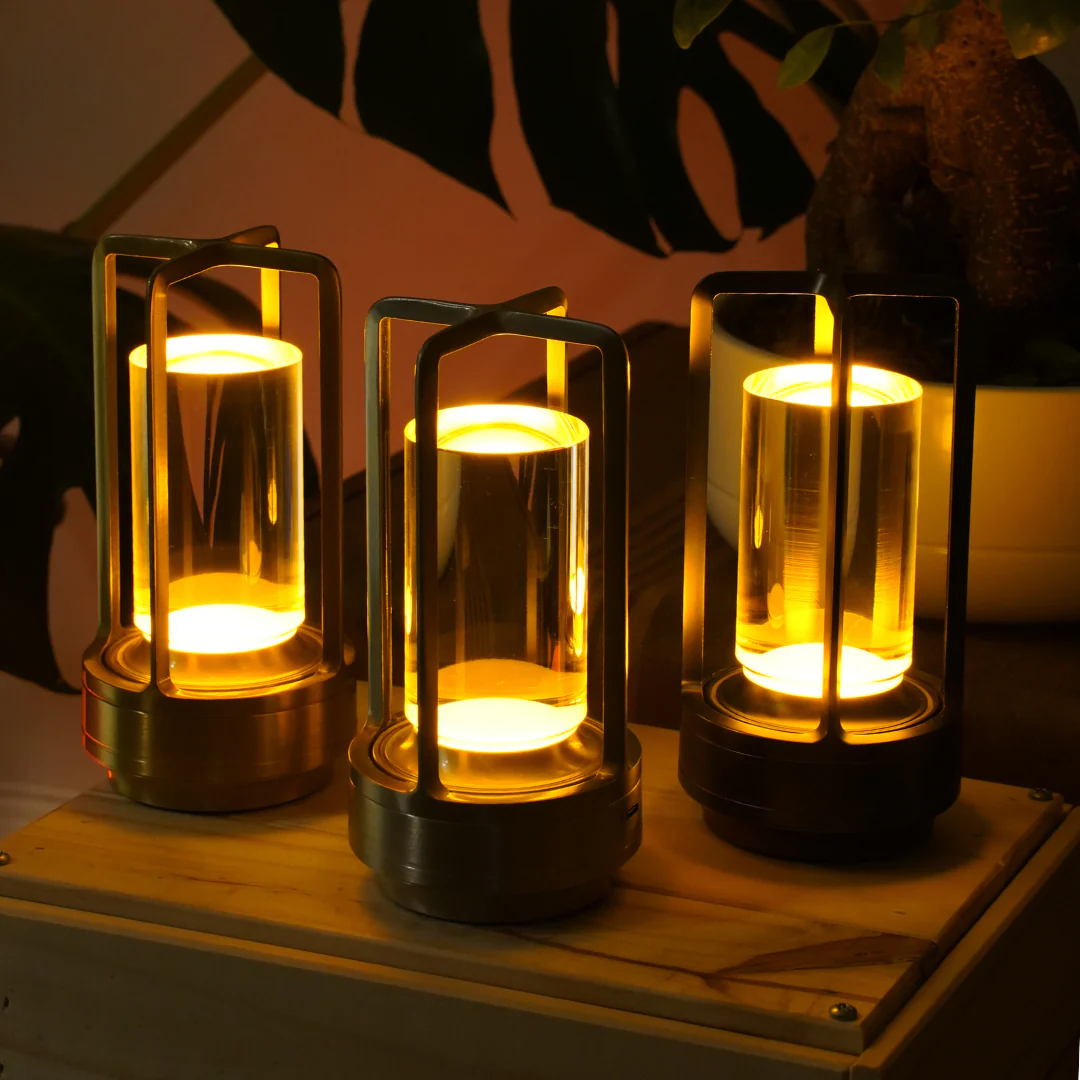 LumaCristal - Lanterne Cristal Élégance