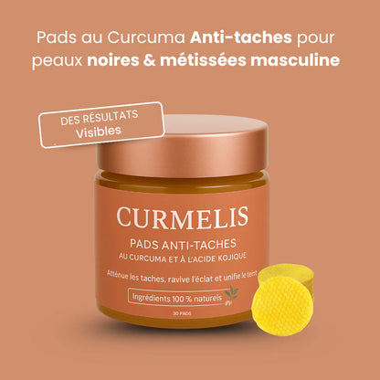 Pads Curcuma Anti-Taches – Peaux Noires & Métissées