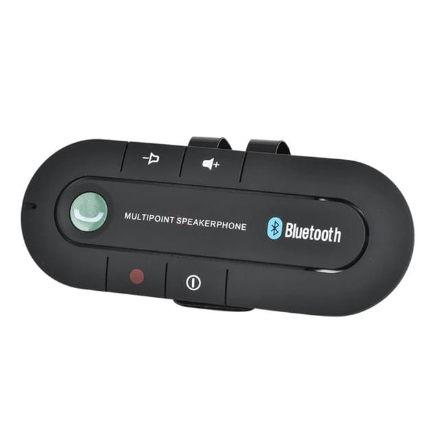 Kit Main Libre Bluetooth pour Voiture avec FM et Haut-Parleur Sans Fil