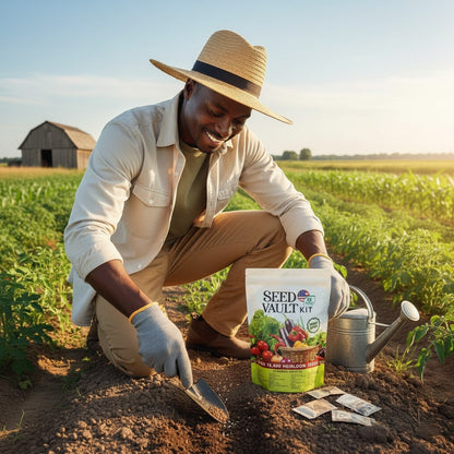 GreenHarvest - Kit Légumes & Herbes 35 Variétés