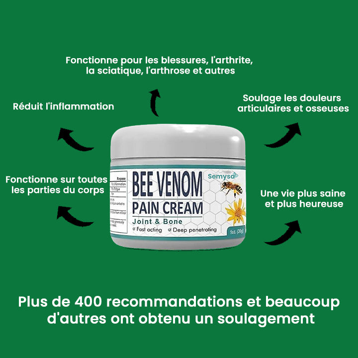 Crème Anti-Douleur au Venin d’Abeille