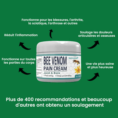 Crème Anti-Douleur au Venin d’Abeille