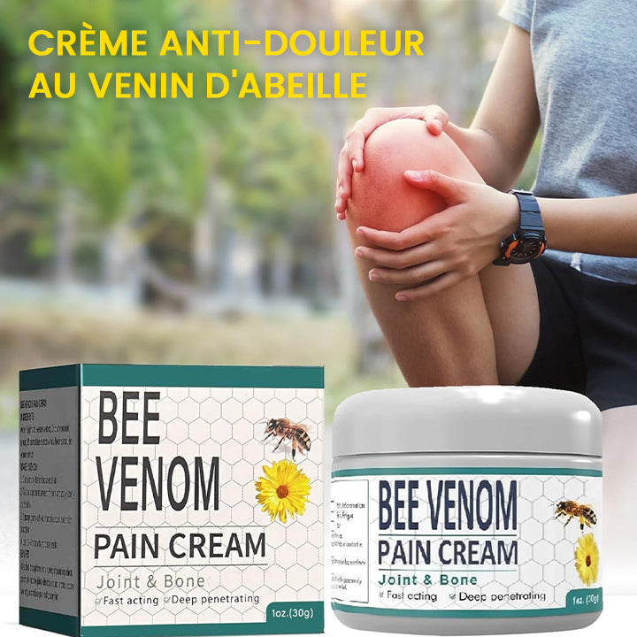 Crème Anti-Douleur au Venin d’Abeille