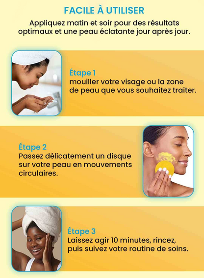 Nettoyants au Curcuma et à l'Acide Kojique