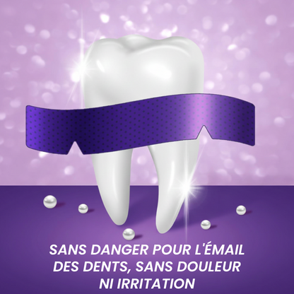 Bandes Blanchissantes Violettes – Souriez Plus Blanc, Sans Sensibilité