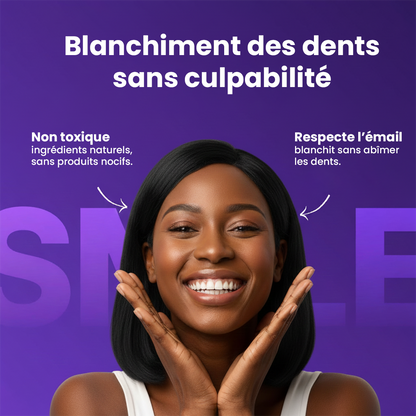 Bandes Blanchissantes Violettes – Souriez Plus Blanc, Sans Sensibilité